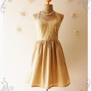 Valentine Dress Heart Dress Vintage Style Dress..
