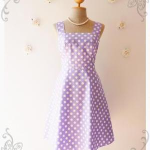 Pastel Purple Summer Dress Bridesmaid Dress..