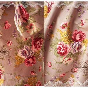 Alice : Vintage Inspired Floral Dress Grayish..