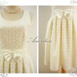 Lace Dress White Cream Sweetest Spe..