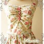 Vintage Inspired Dress Party Bridesmaid Holiday..