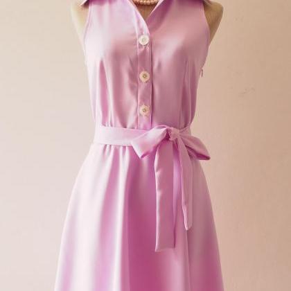 Lavender Dress,Lilac Bridesmaid Dre..