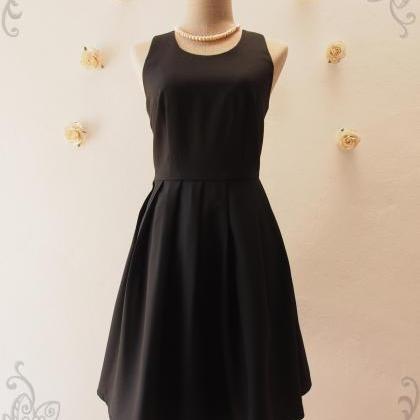 Love Potion - Black Backless Dress, Black Prom..