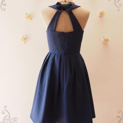 Love Potion - Navy Bridesmaid Dress, Vintage..