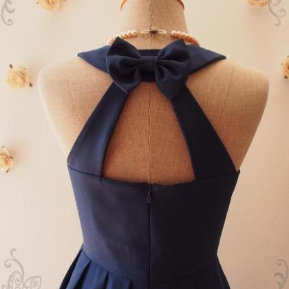 LOVE POTION - Navy Bridesmaid Dress..
