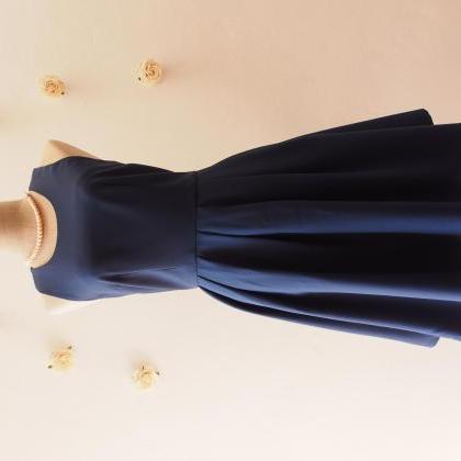 Love Potion - Navy Bridesmaid Dress, Vintage..