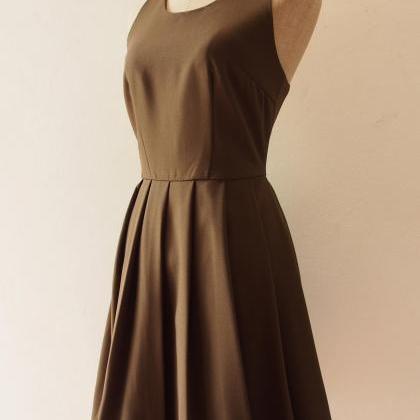 Love Potion - Dark Olive Bridesmaid Dress,..