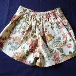 High Waist Shorts Floral Shorts Cre..