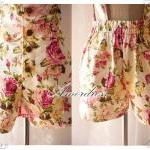 Floral Overall Shorts Coverall Shorts Jumper //..