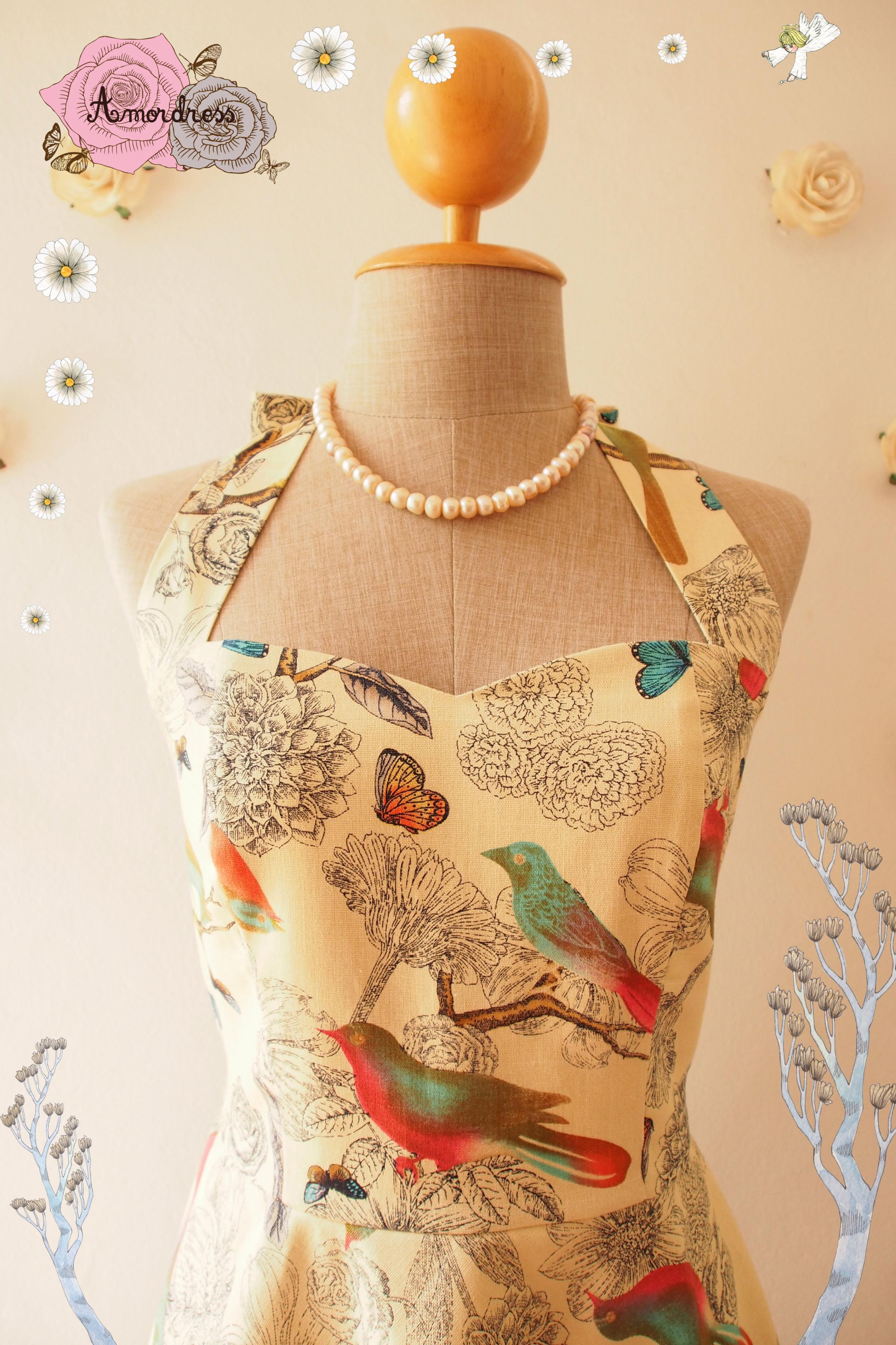 floral tea party dress